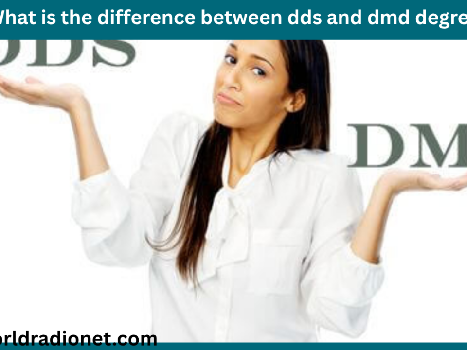 what is the difference between dds and dmd degree
