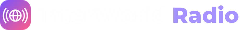 InterWorld Radio logo white